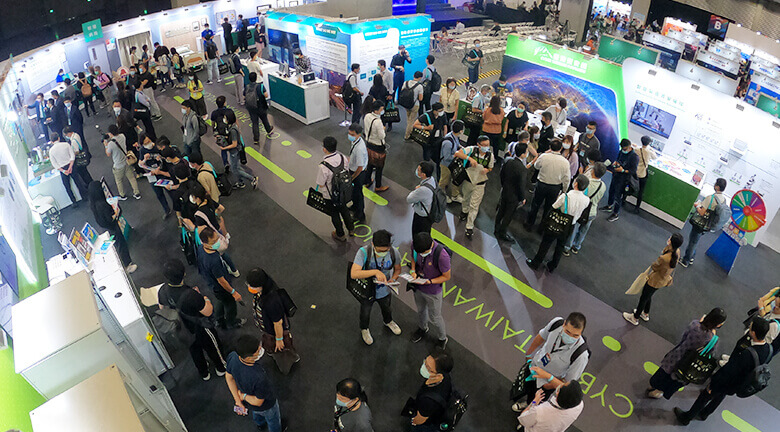 CYBERSEC 2020 臺灣資安大會-智慧臺灣安全展-工業控制實景展示-工業 4.0 智慧機械生產線設備照